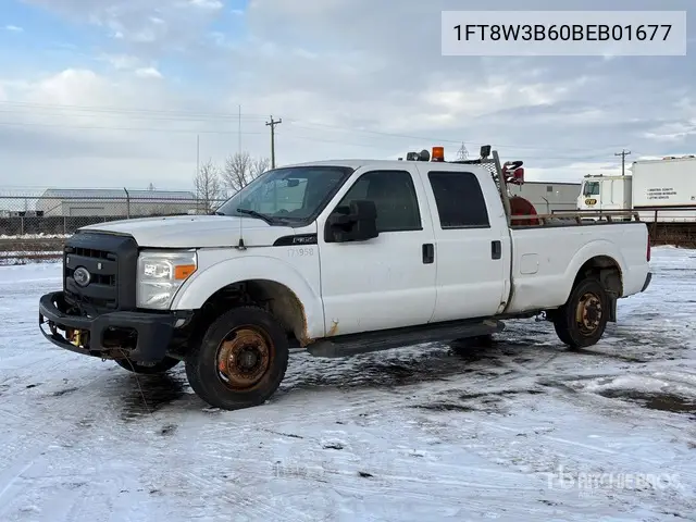1FT8W3B60BEB01677 2011 Ford F-350 2011 Ford F-350 4X4 Crew Cab Pickup