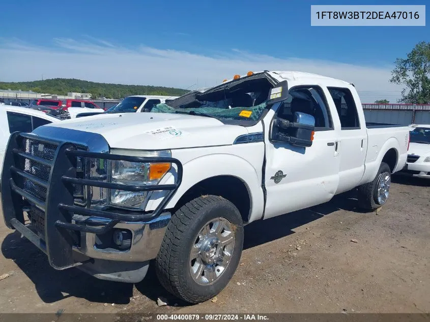 1FT8W3BT2DEA47016 2013 Ford F-350 Lariat