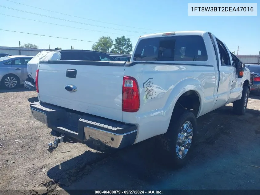 1FT8W3BT2DEA47016 2013 Ford F-350 Lariat