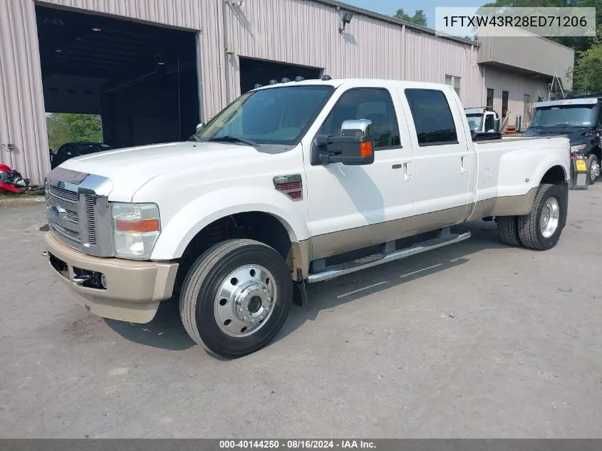 1FTXW43R28ED71206 2008 Ford F-450 King Ranch/Lariat/Xl/Xlt