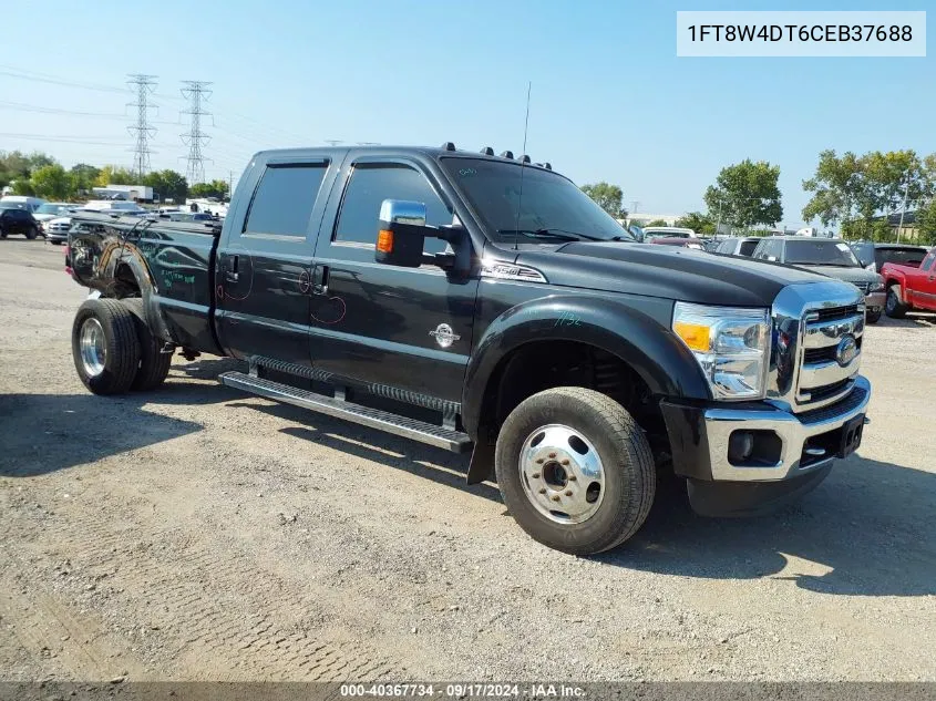 1FT8W4DT6CEB37688 2012 Ford F-450 Lariat