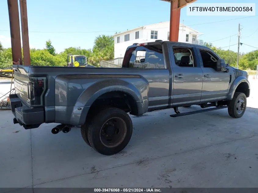 1FT8W4DT8MED00584 2021 Ford F-450 Limited