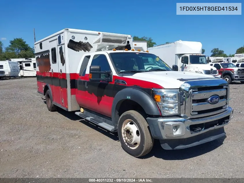 1FD0X5HT8GED41534 2016 Ford F-550 Chassis Xlt