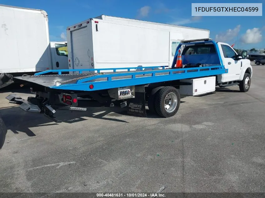 1FDUF5GTXHEC04599 2017 Ford F-550 Chassis Xlt