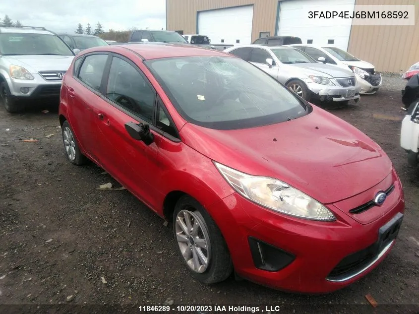 3FADP4EJ6BM168592 2011 Ford Fiesta Se