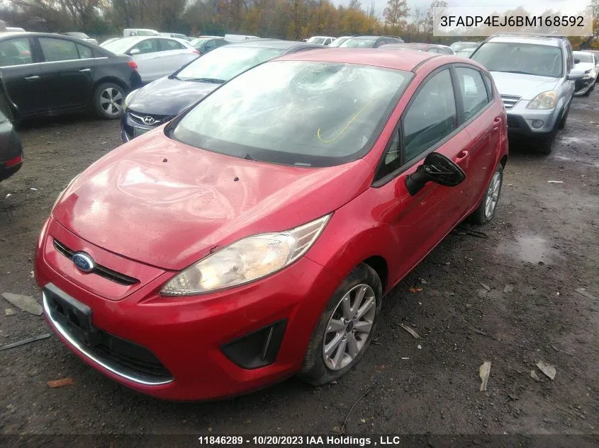 3FADP4EJ6BM168592 2011 Ford Fiesta Se