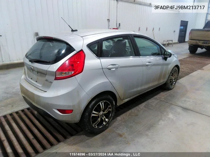 2011 Ford Fiesta Ses VIN: 3FADP4FJ9BM213717 Lot: 11974896