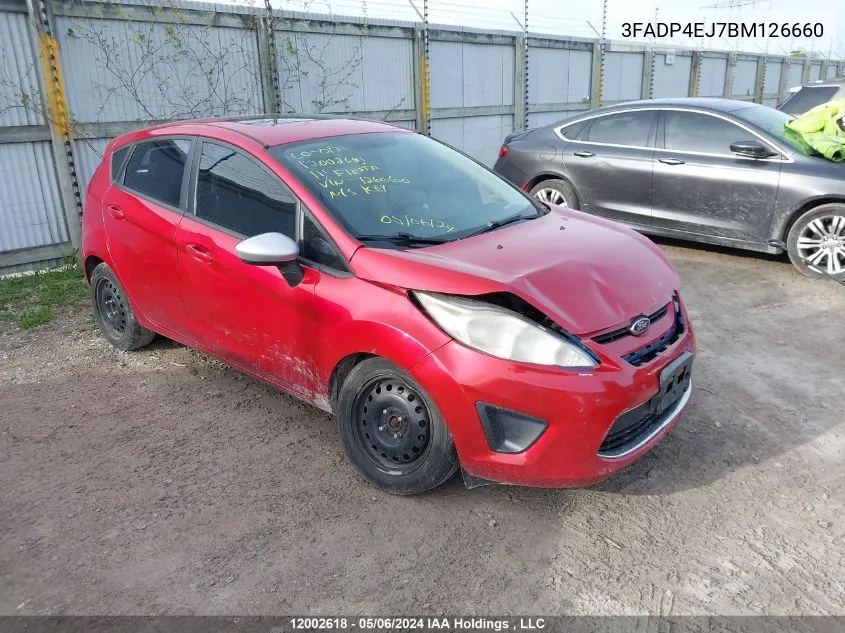 3FADP4EJ7BM126660 2011 Ford Fiesta Se