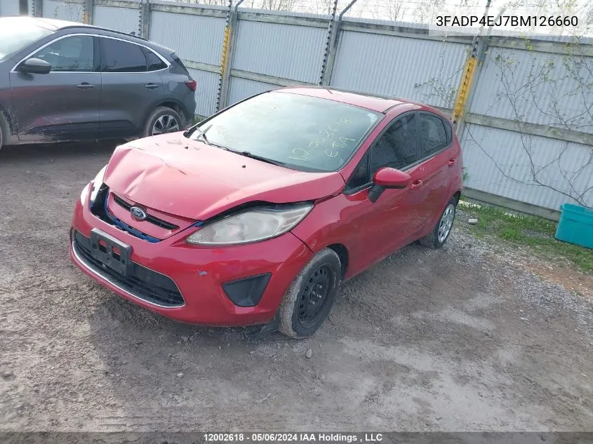 3FADP4EJ7BM126660 2011 Ford Fiesta Se