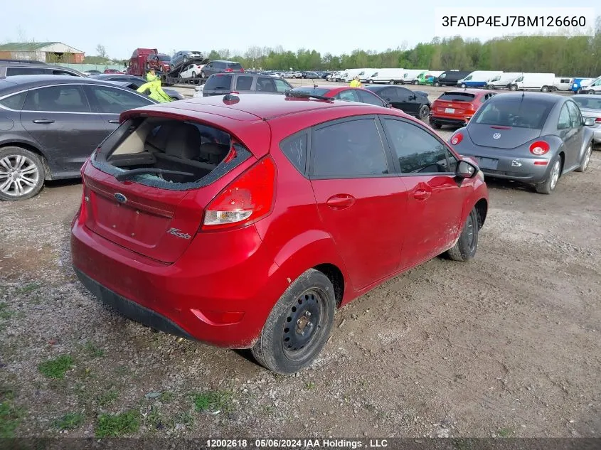 3FADP4EJ7BM126660 2011 Ford Fiesta Se