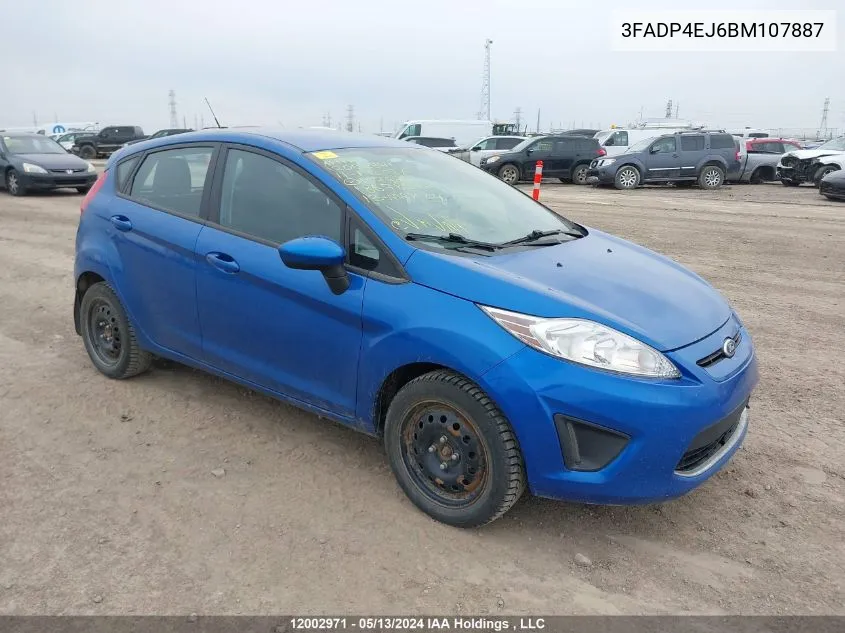 3FADP4EJ6BM107887 2011 Ford Fiesta Se