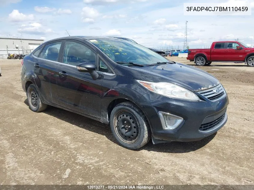 2011 Ford Fiesta Sel VIN: 3FADP4CJ7BM110459 Lot: 12013277