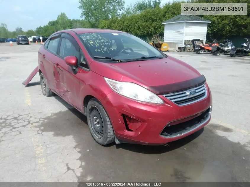 3FADP4BJ2BM168691 2011 Ford Fiesta