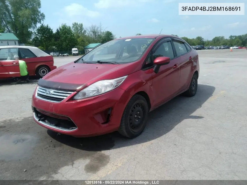 3FADP4BJ2BM168691 2011 Ford Fiesta