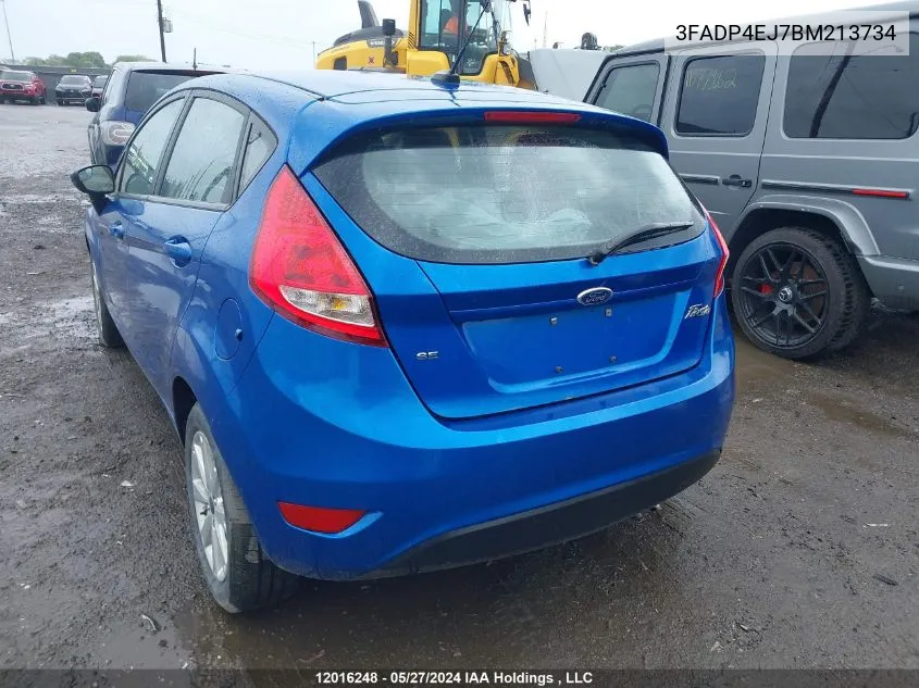 3FADP4EJ7BM213734 2011 Ford Fiesta Se