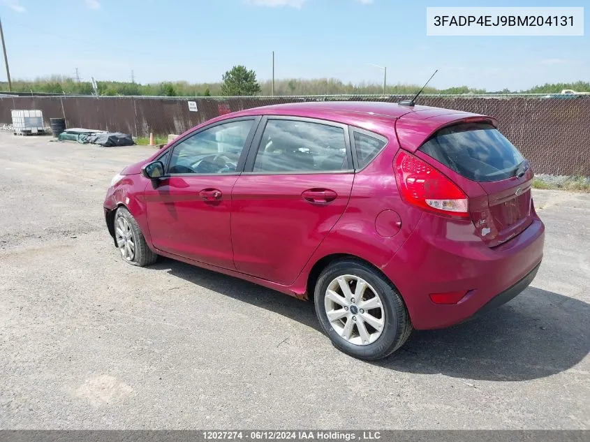 3FADP4EJ9BM204131 2011 Ford Fiesta