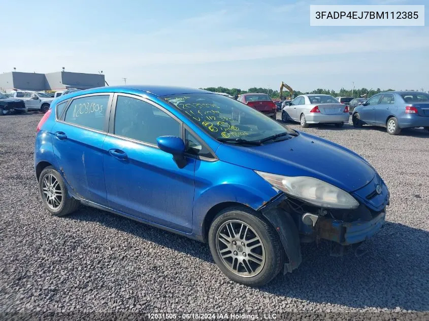 3FADP4EJ7BM112385 2011 Ford Fiesta