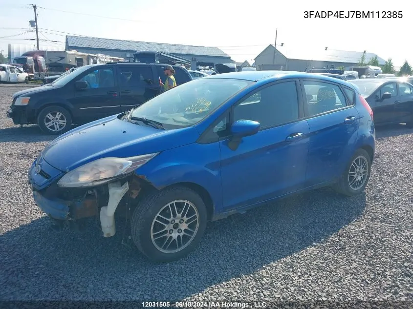 3FADP4EJ7BM112385 2011 Ford Fiesta