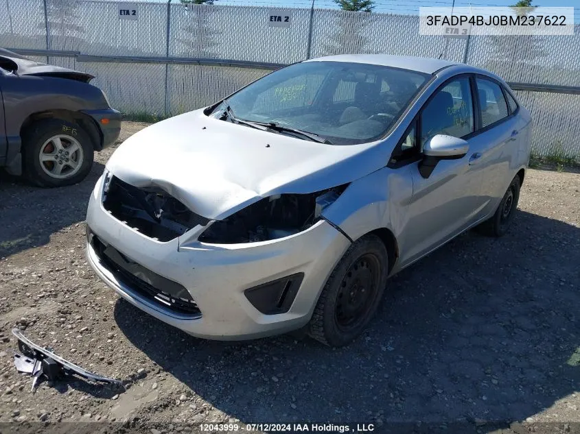 2011 Ford Fiesta Se VIN: 3FADP4BJ0BM237622 Lot: 12043999