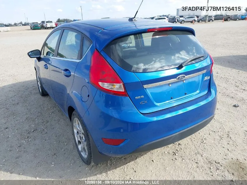 3FADP4FJ7BM126415 2011 Ford Fiesta Ses