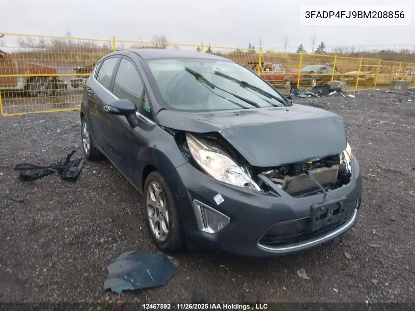 3FADP4FJ9BM208856 2011 Ford Fiesta Ses