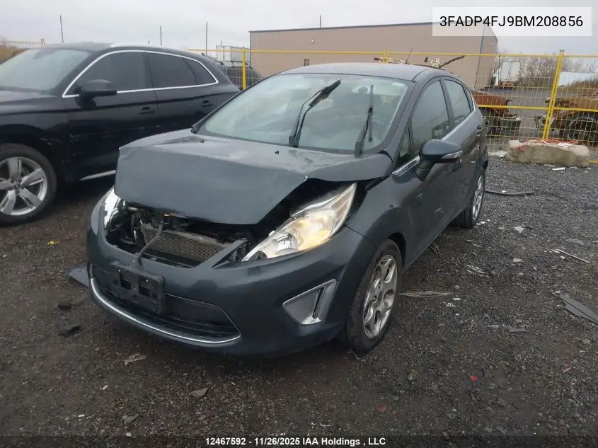 3FADP4FJ9BM208856 2011 Ford Fiesta Ses