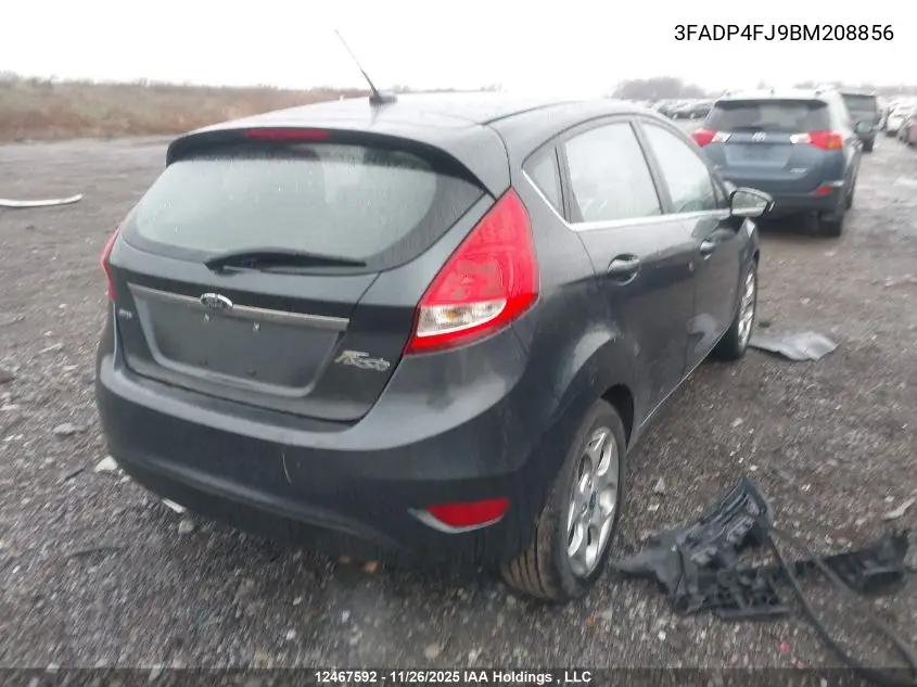 3FADP4FJ9BM208856 2011 Ford Fiesta Ses