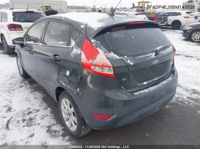 3FADP4EJ0BM143526 2011 Ford Fiesta Se