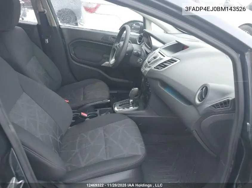 3FADP4EJ0BM143526 2011 Ford Fiesta Se