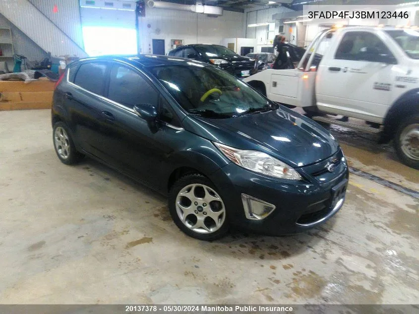 3FADP4FJ3BM123446 2011 Ford Fiesta Ses