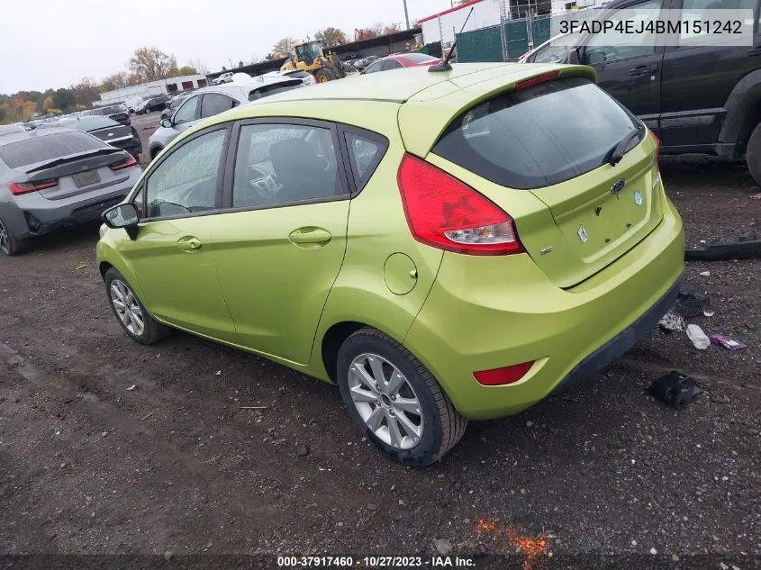 3FADP4EJ4BM151242 2011 Ford Fiesta Se