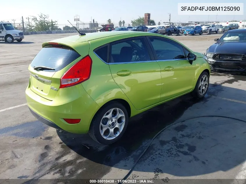 3FADP4FJ0BM125090 2011 Ford Fiesta Ses