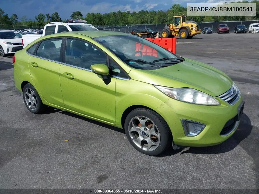 2011 Ford Fiesta Sel VIN: 3FADP4CJ8BM100541 Lot: 39364855