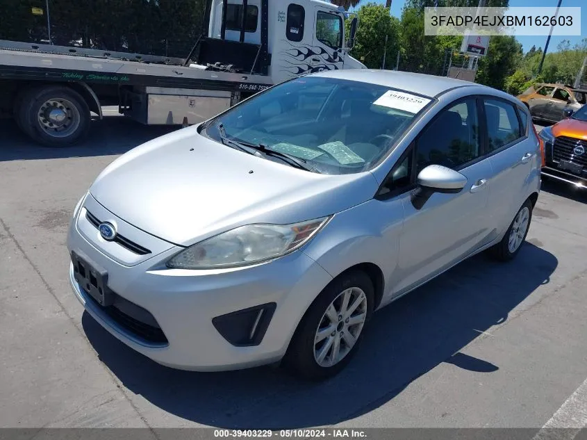 2011 Ford Fiesta Se VIN: 3FADP4EJXBM162603 Lot: 39403229