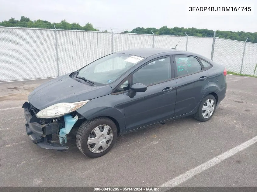 3FADP4BJ1BM164745 2011 Ford Fiesta Se