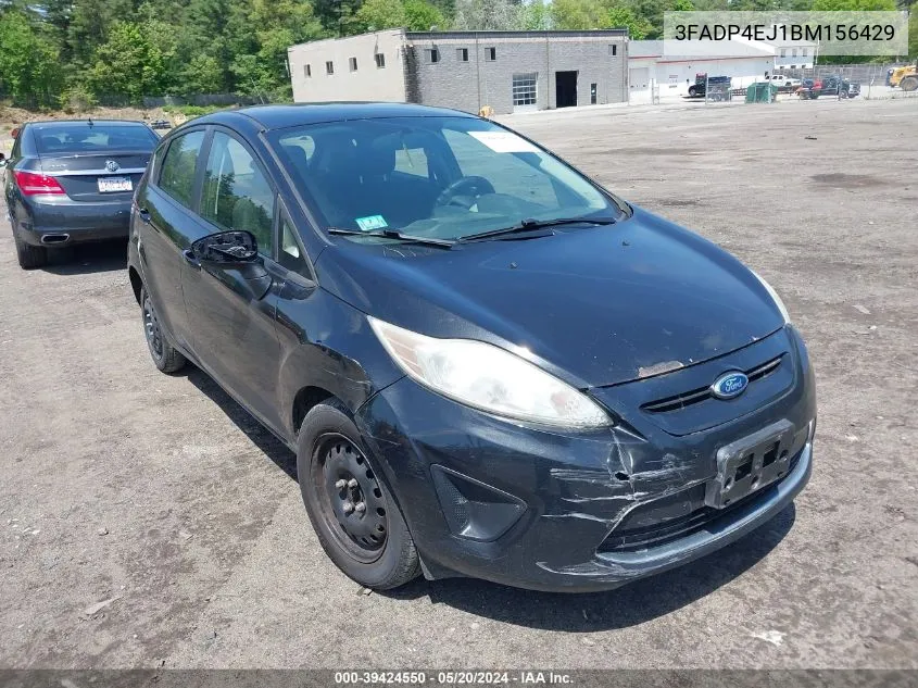 2011 Ford Fiesta Se VIN: 3FADP4EJ1BM156429 Lot: 39424550