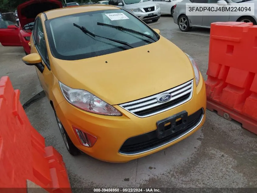 3FADP4CJ4BM224094 2011 Ford Fiesta Sel