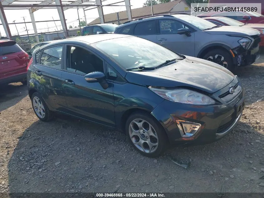 2011 Ford Fiesta Ses VIN: 3FADP4FJ4BM145889 Lot: 39468865