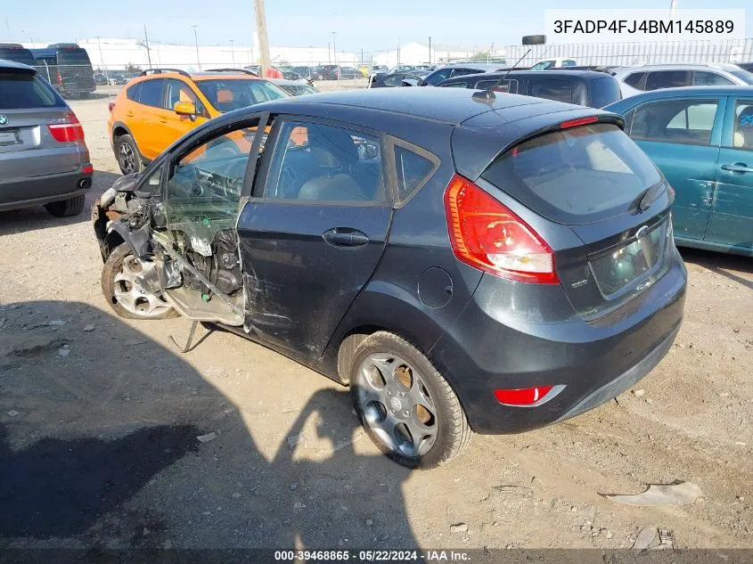 2011 Ford Fiesta Ses VIN: 3FADP4FJ4BM145889 Lot: 39468865