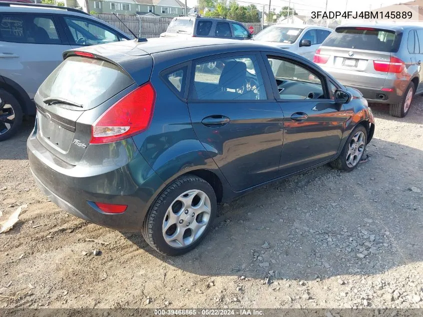 2011 Ford Fiesta Ses VIN: 3FADP4FJ4BM145889 Lot: 39468865