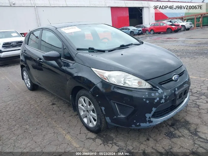 2011 Ford Fiesta Se VIN: 3FADP4EJ9BVZ0067E Lot: 39485910