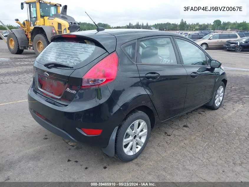 3FADP4EJ9BVZ0067E 2011 Ford Fiesta Se