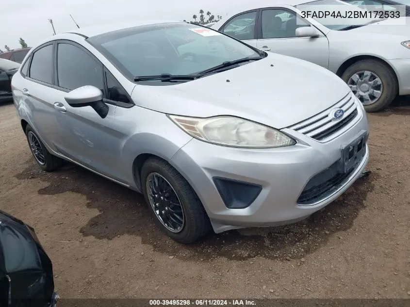 3FADP4AJ2BM172533 2011 Ford Fiesta S