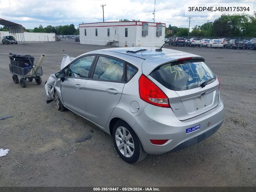 2011 Ford Fiesta Se VIN: 3FADP4EJ4BM175394 Lot: 39518447