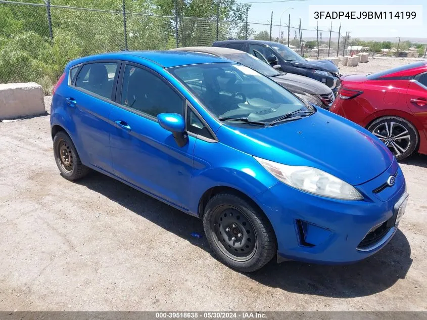 2011 Ford Fiesta Se VIN: 3FADP4EJ9BM114199 Lot: 39518638