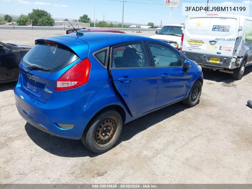 3FADP4EJ9BM114199 2011 Ford Fiesta Se