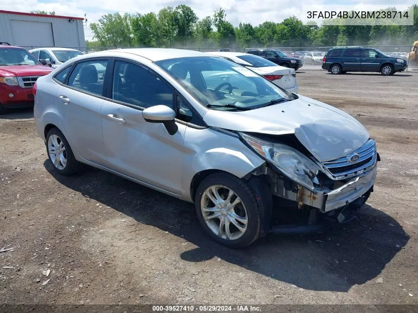 2011 Ford Fiesta Se VIN: 3FADP4BJXBM238714 Lot: 39527410