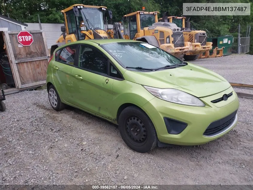 3FADP4EJ8BM137487 2011 Ford Fiesta Se