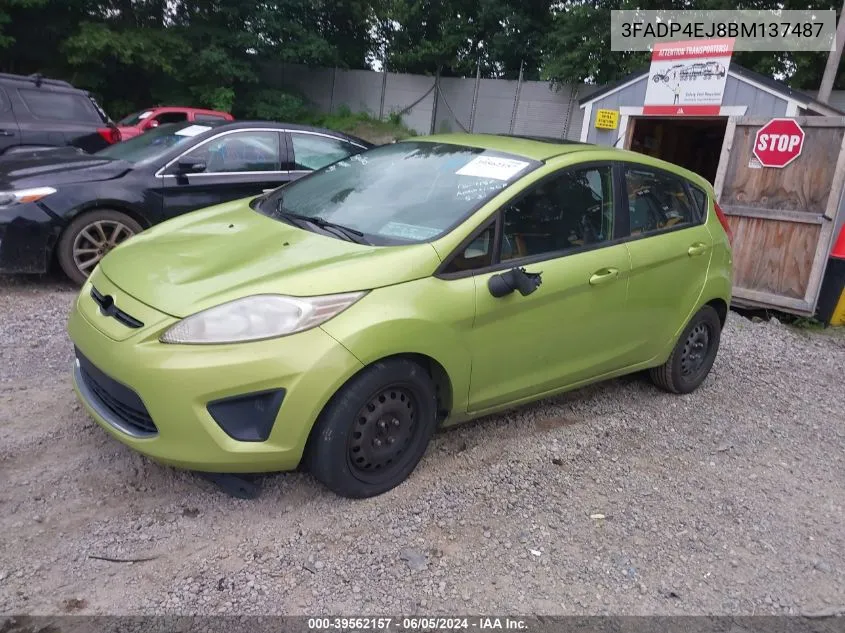 3FADP4EJ8BM137487 2011 Ford Fiesta Se