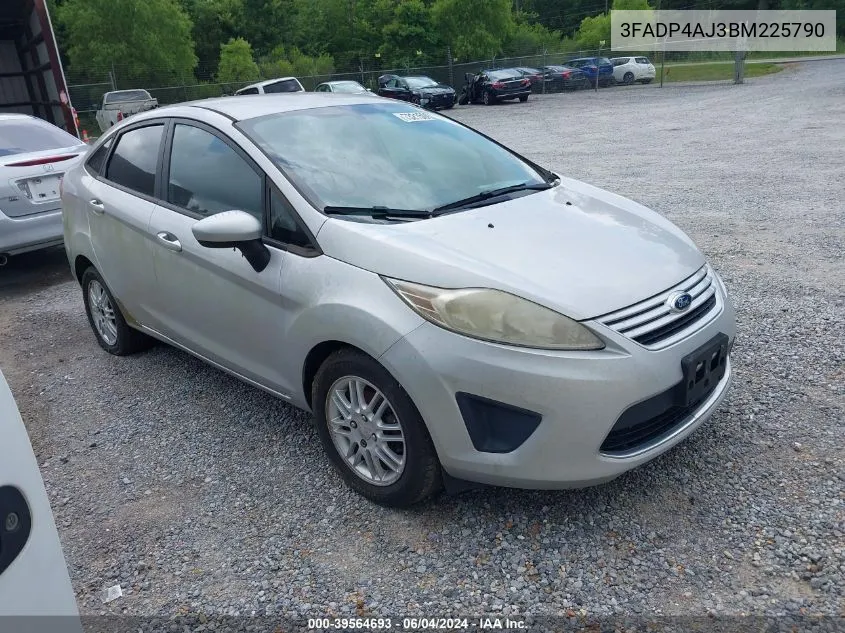 2011 Ford Fiesta S VIN: 3FADP4AJ3BM225790 Lot: 39564693